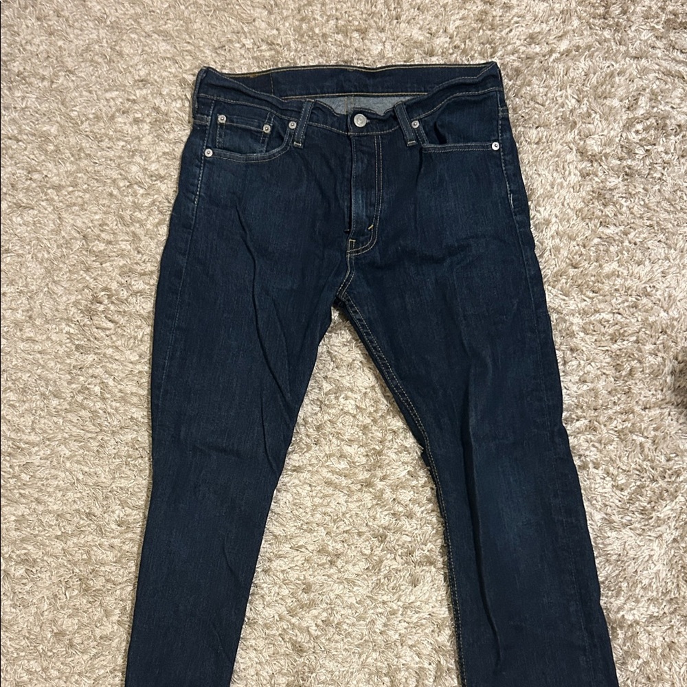 Men's Dark Blue Jeans